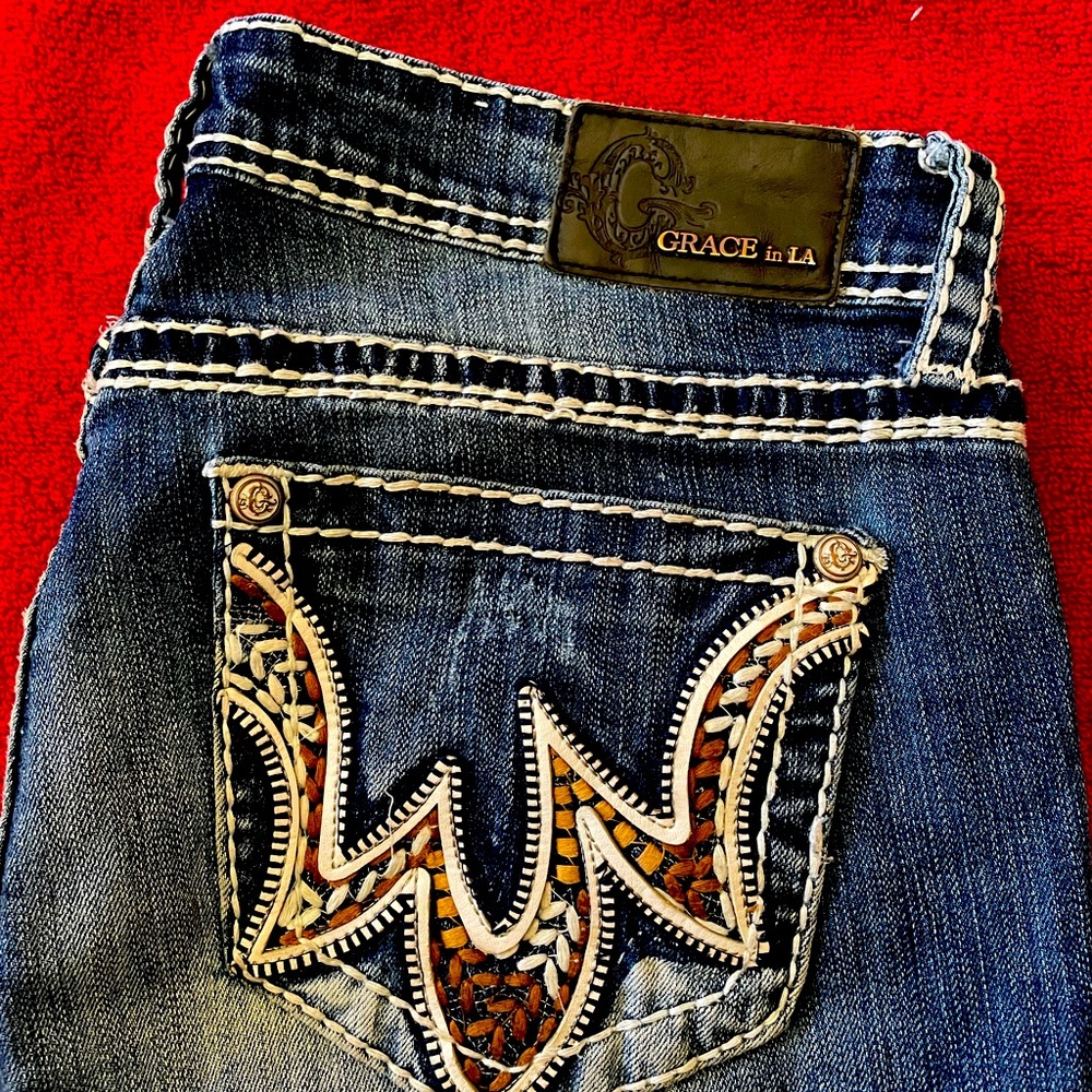 Grace in LA Easy Fit Jeans 30 x 32 long